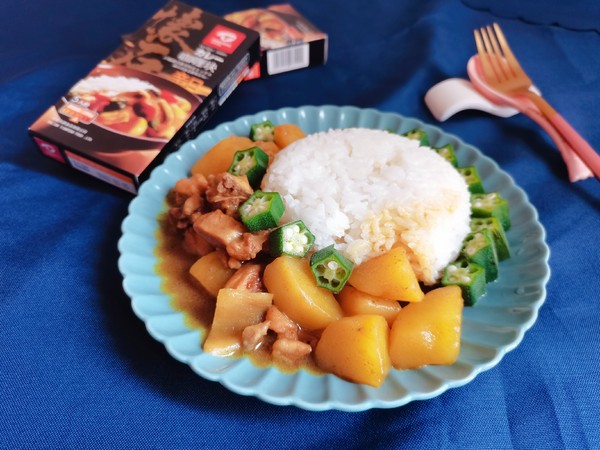 咖喱土豆?fàn)F雞的做法-咖喱味燒菜譜