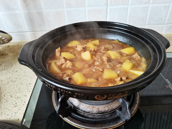 咖喱土豆?fàn)F雞的做法-咖喱味燒菜譜