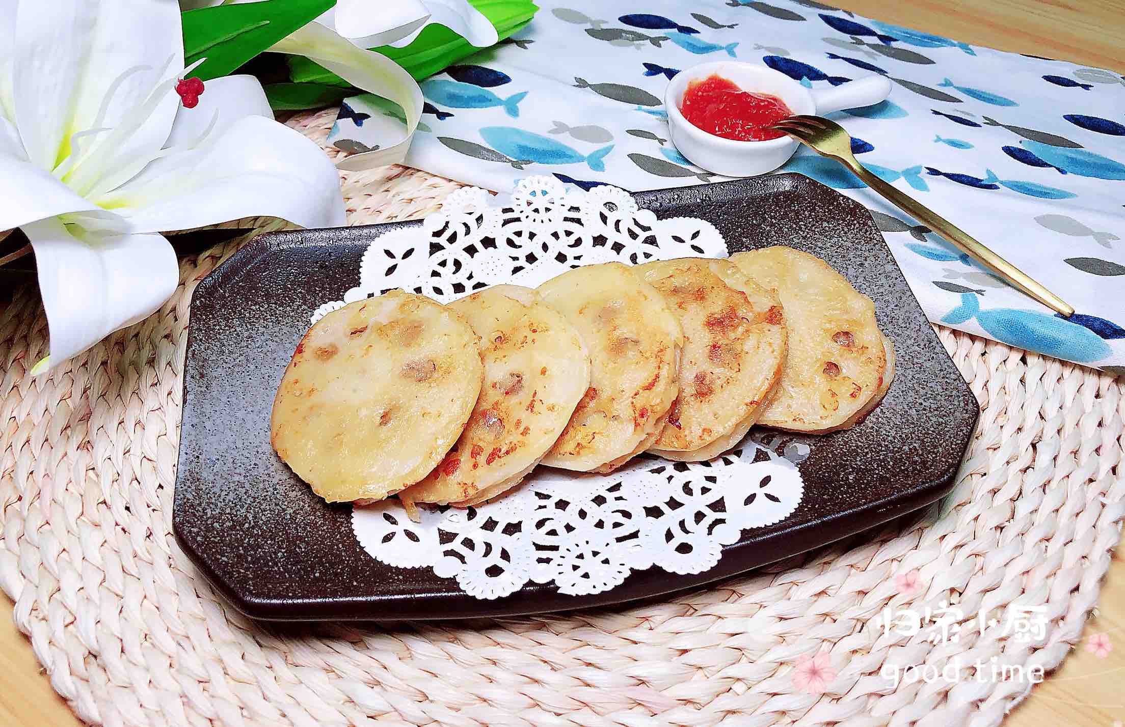 天婦羅藕合的做法-咸鮮味煎菜譜