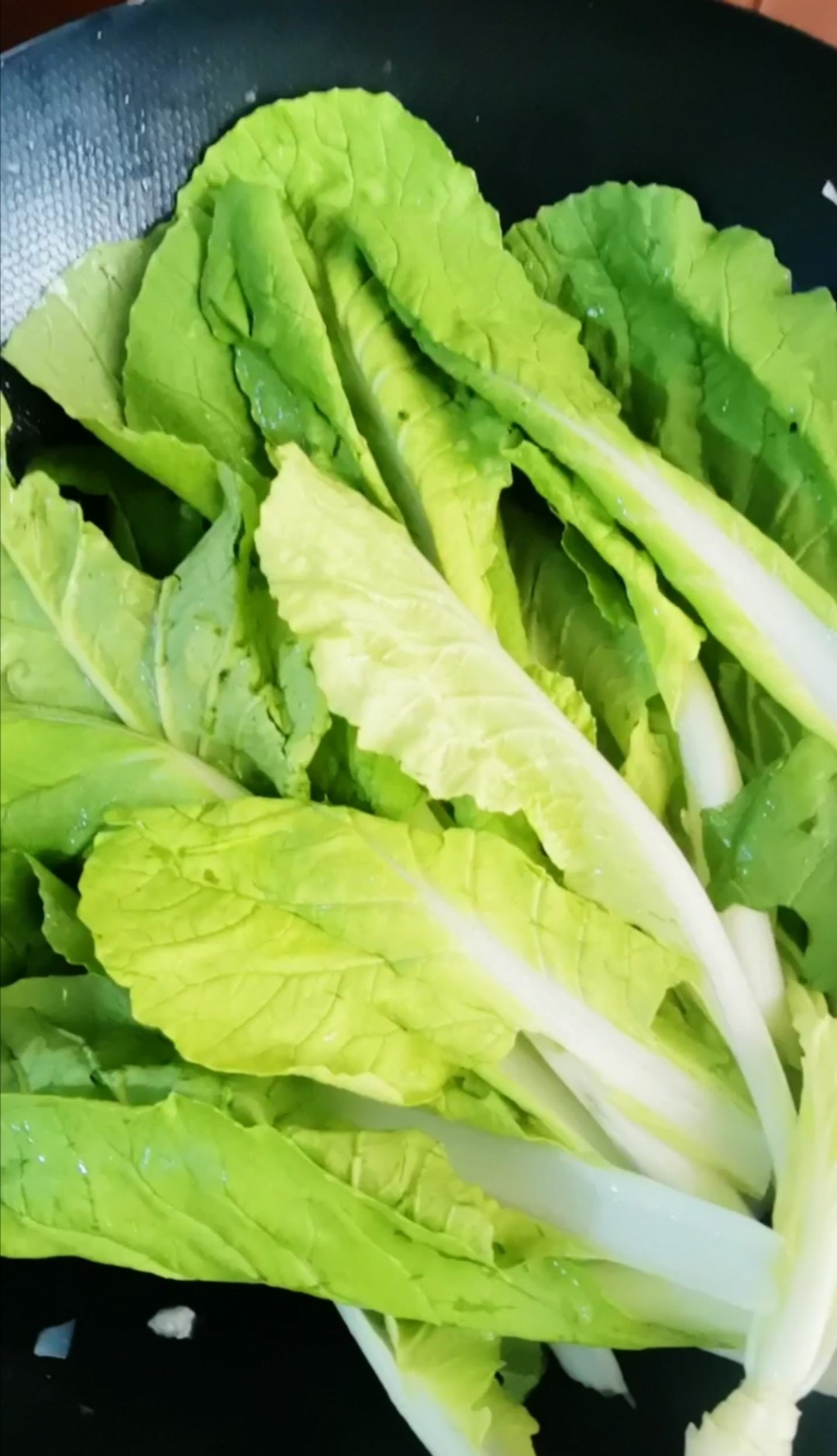 平菇炒小白菜的做法-咸鮮味炒菜譜