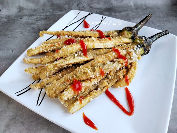 炸茄子的做法-家常味炸菜譜