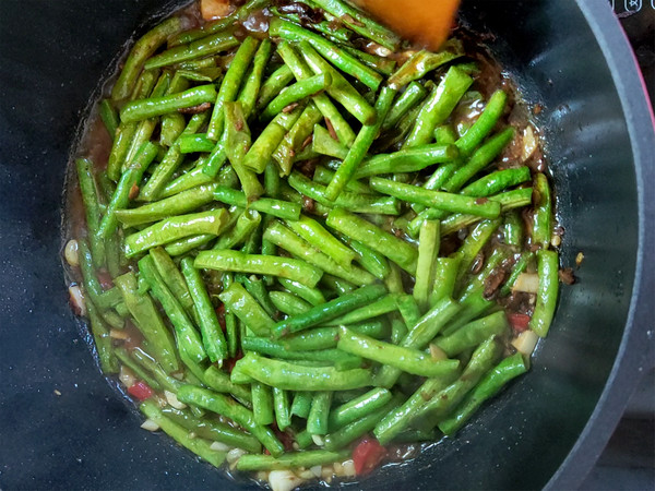 蝦醬炒豆角的做法-香辣味炒菜譜