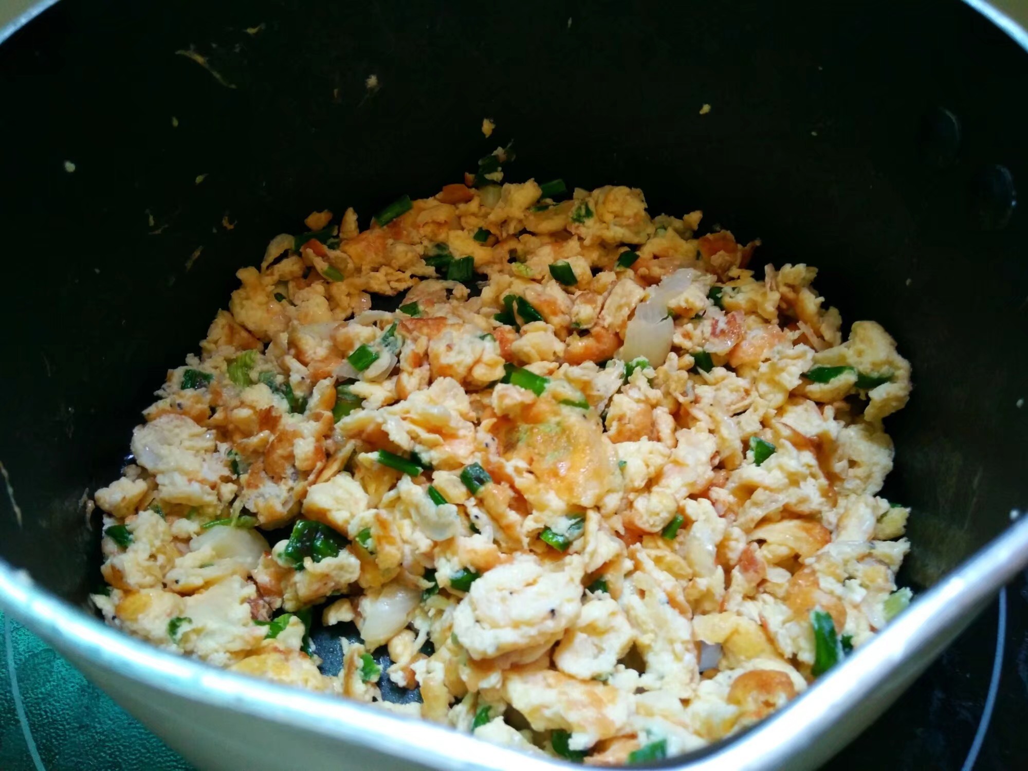 茶油蝦皮炒蛋的做法-家常味炒菜譜