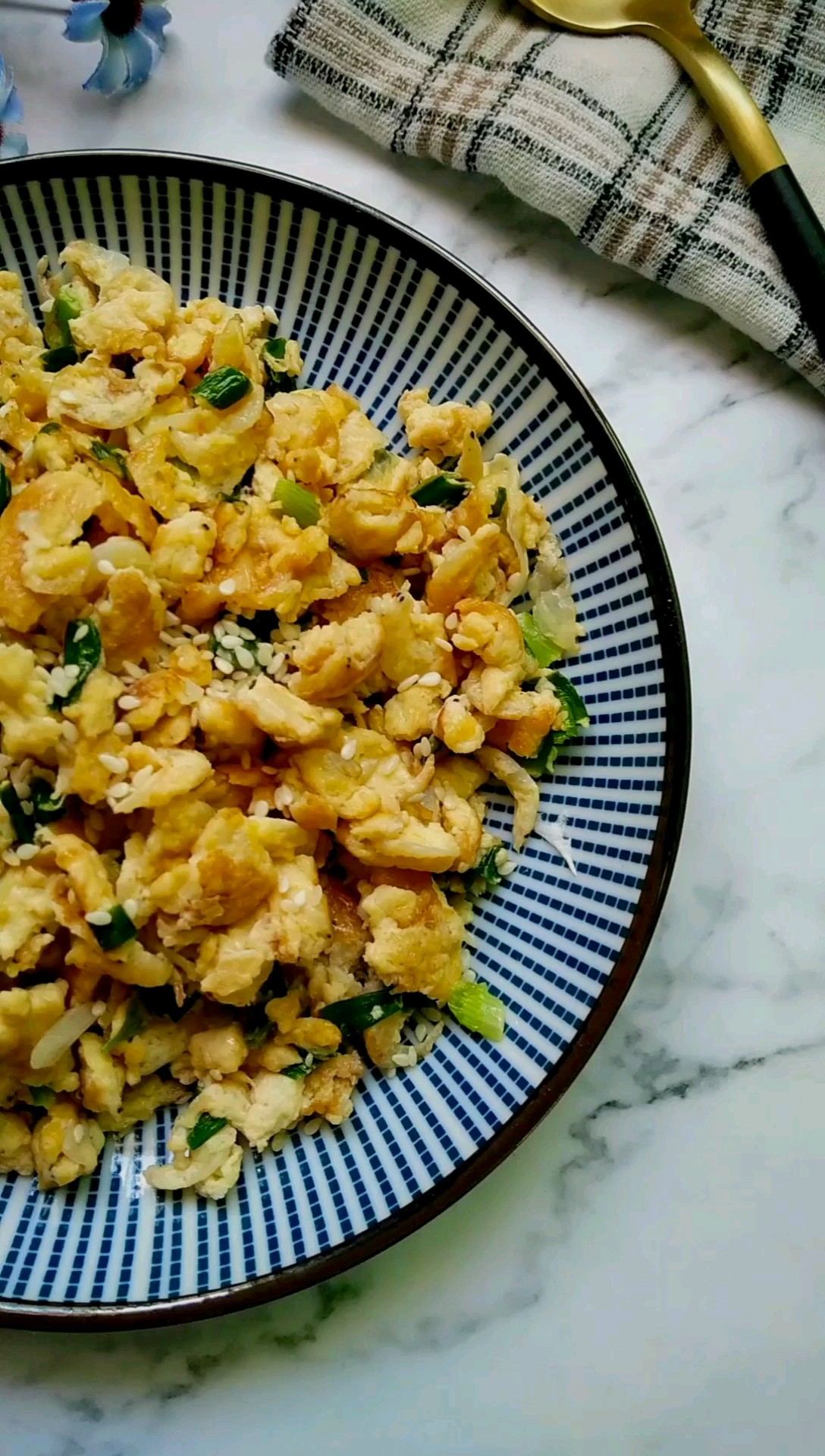 茶油蝦皮炒蛋的做法-家常味炒菜譜