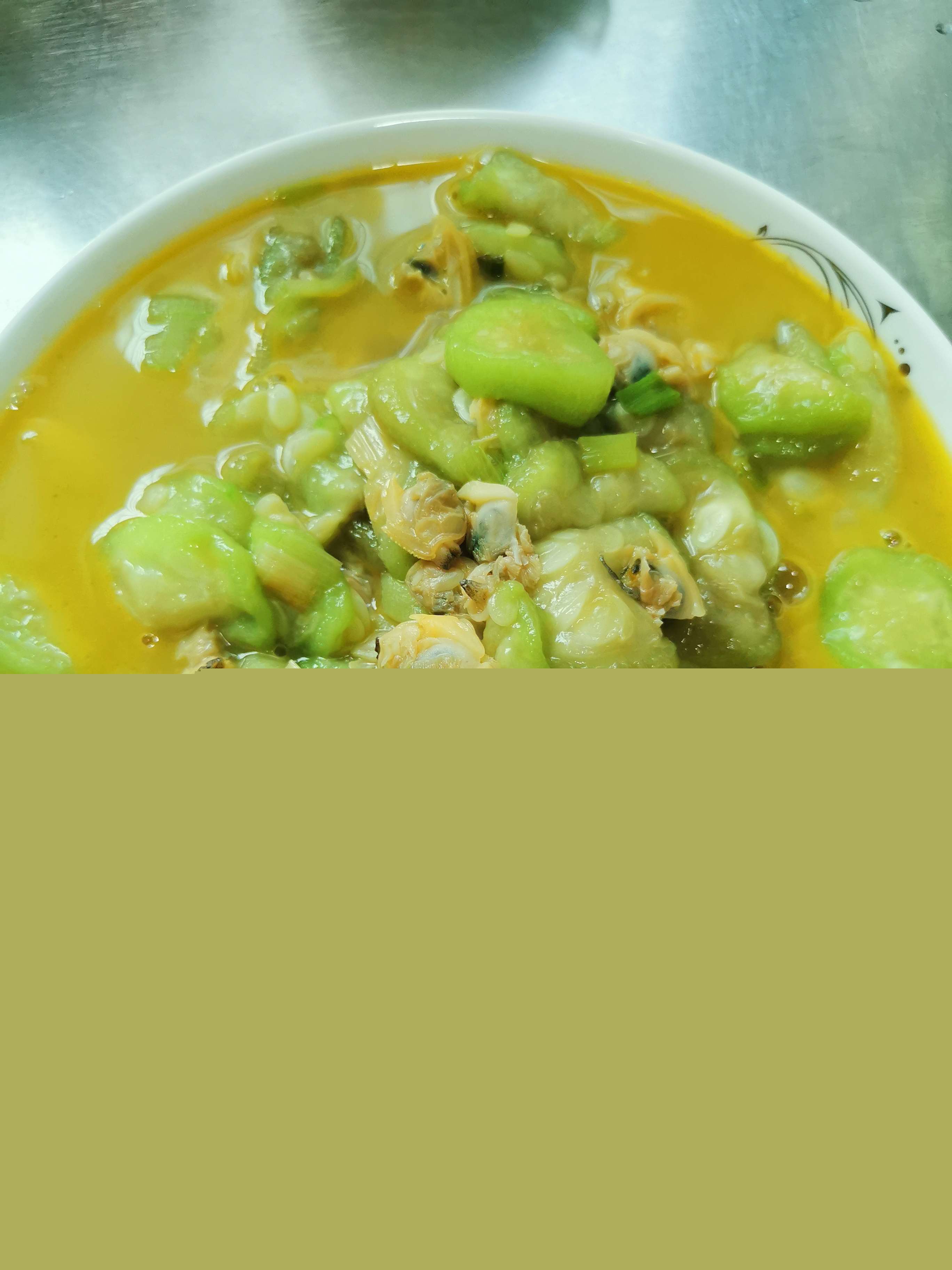 絲瓜炒蛤蜊肉的做法-家常味炒菜譜