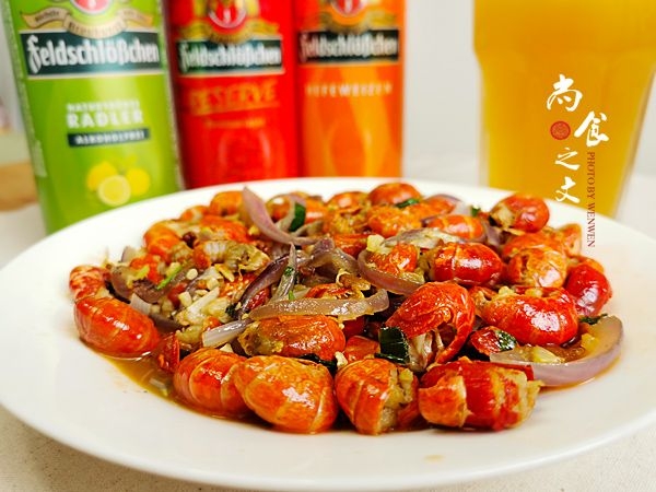 啤酒小龍蝦尾的做法-咸鮮味炒菜譜