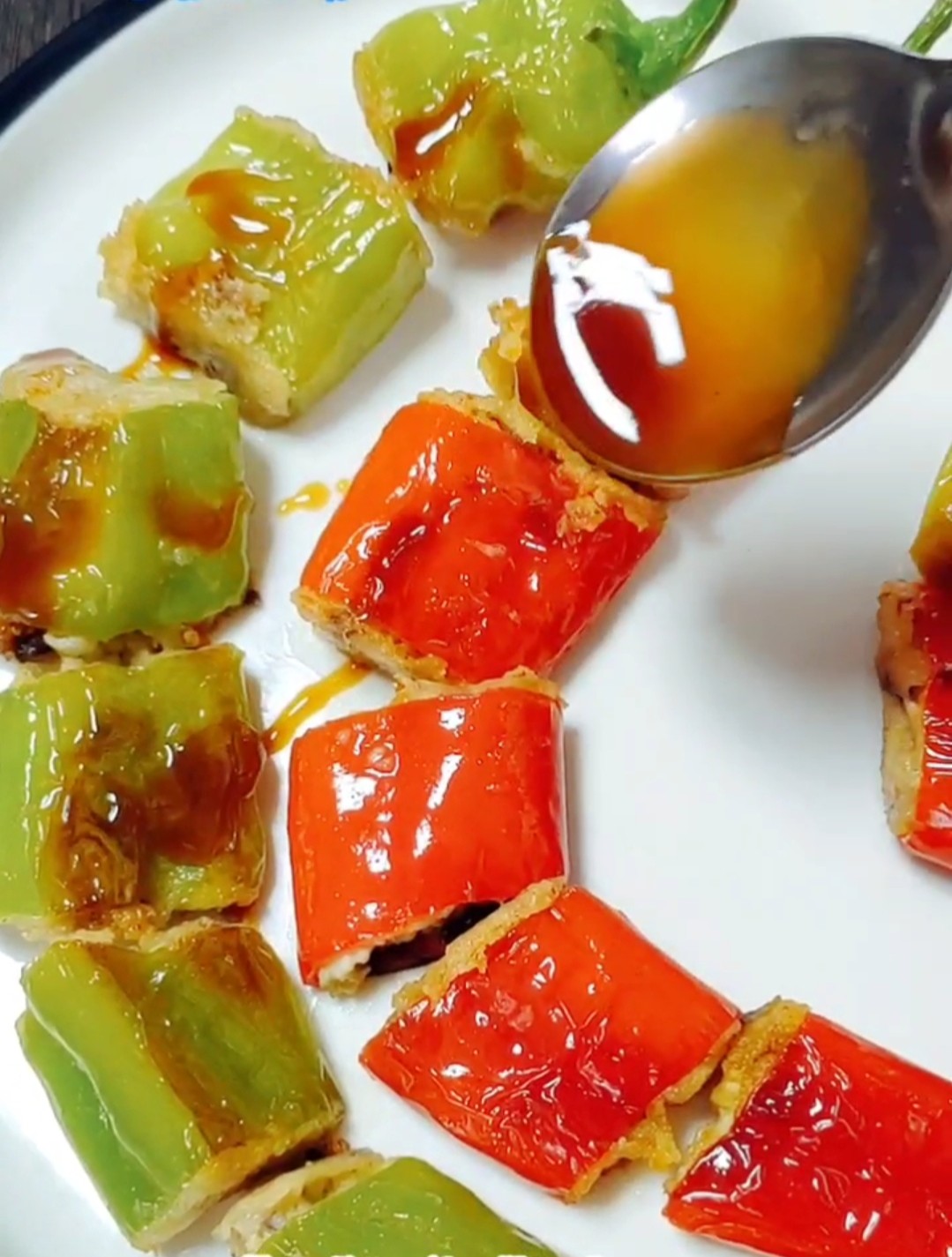 美人椒的做法-家常味煎菜譜