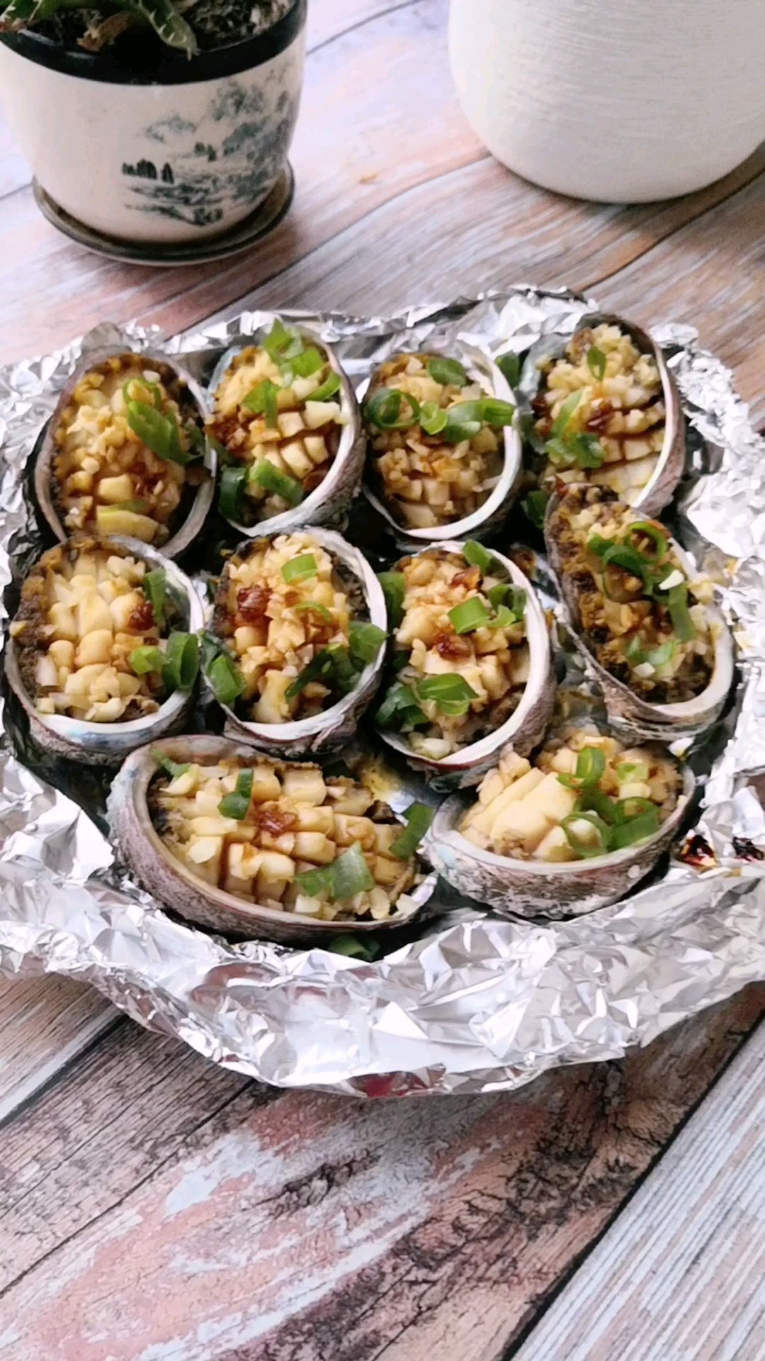 烤鮑魚的做法-咸鮮味燒菜譜