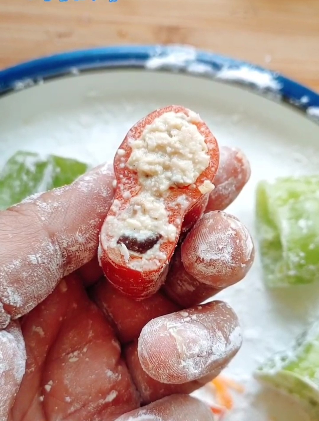 美人椒的做法-家常味煎菜譜