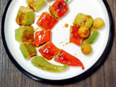 美人椒的作法-家常味煎菜譜