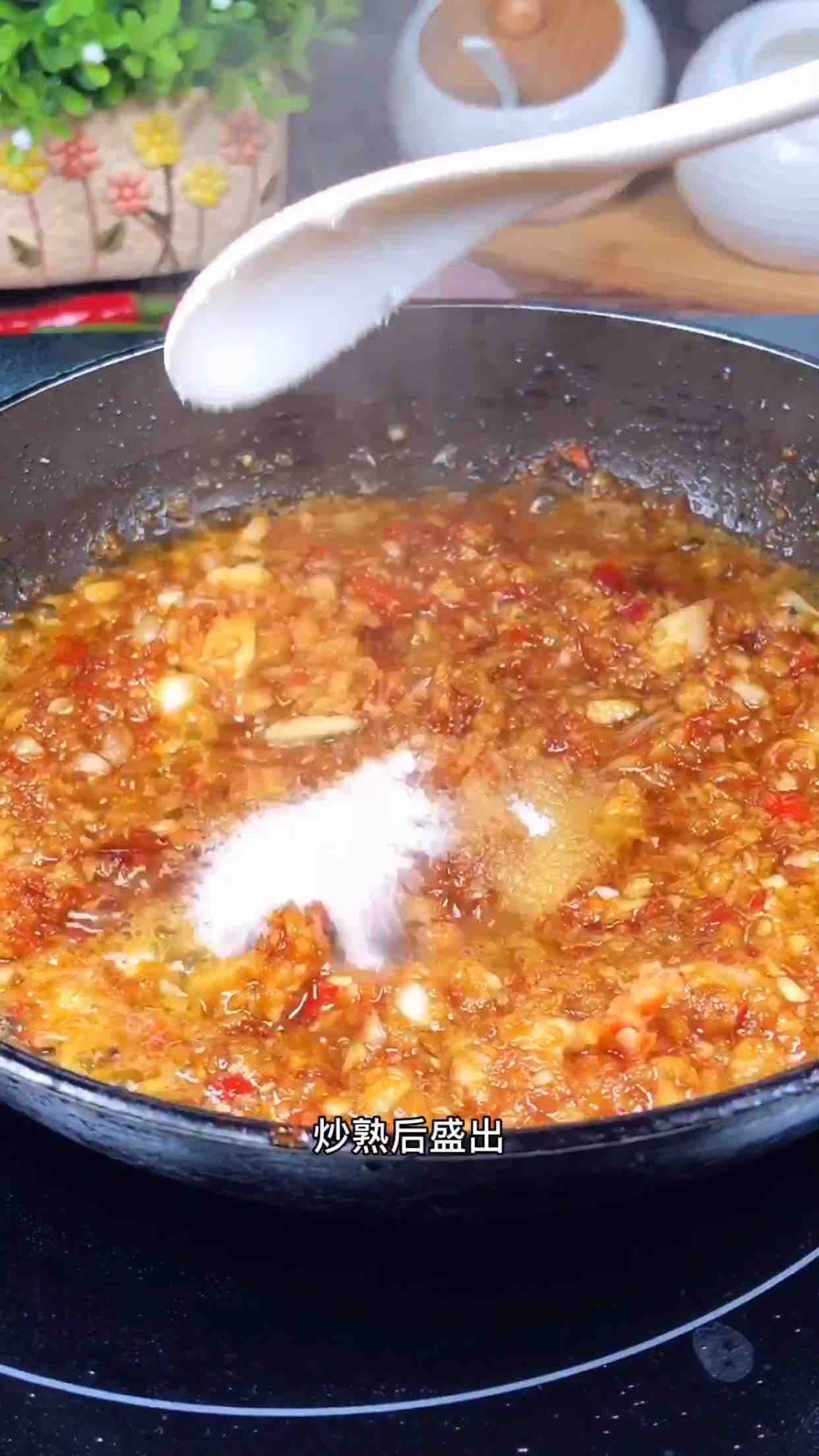 蒜蓉香菇的做法-蒜香味煎菜譜