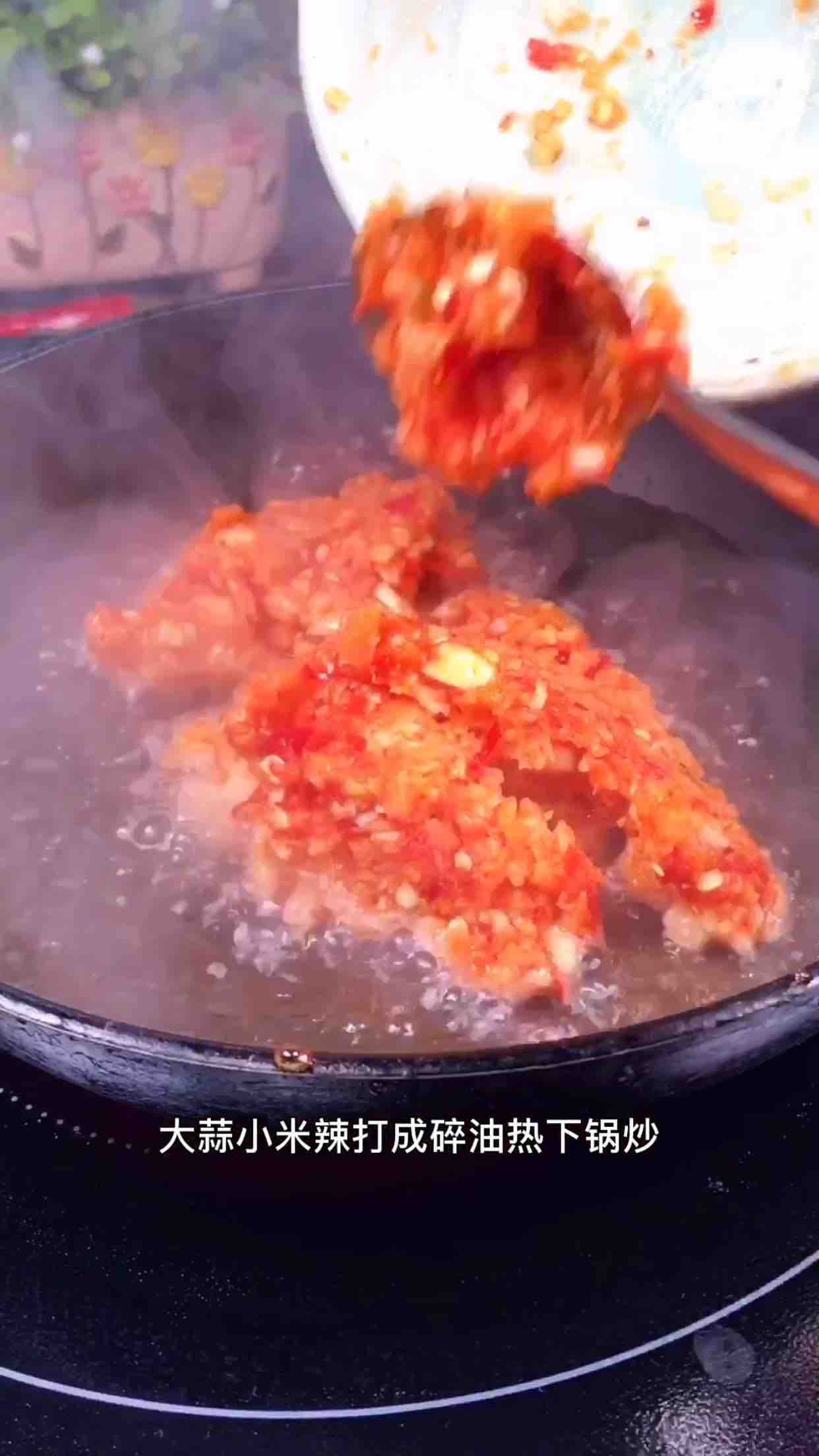 蒜蓉香菇的做法-蒜香味煎菜譜