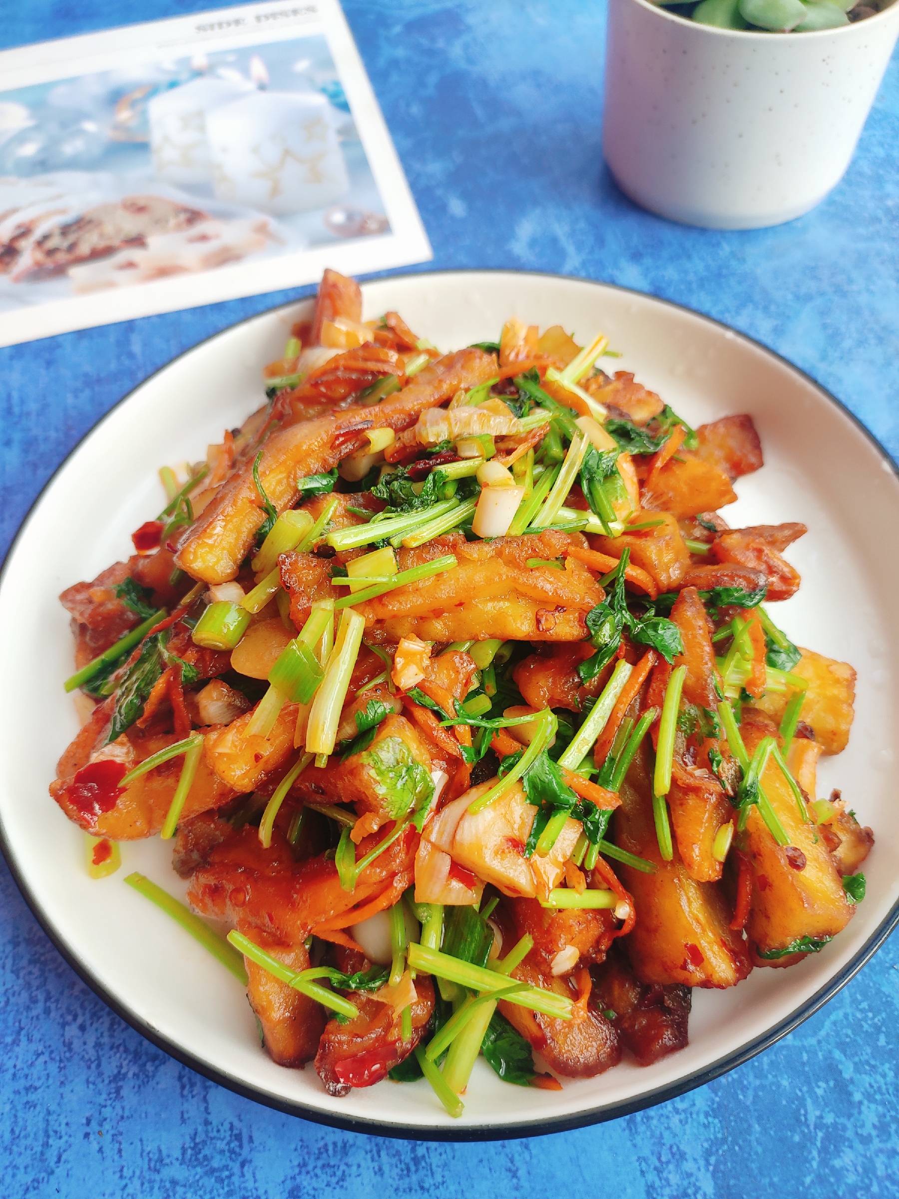 魚香茄條的做法-酸甜味炸菜譜