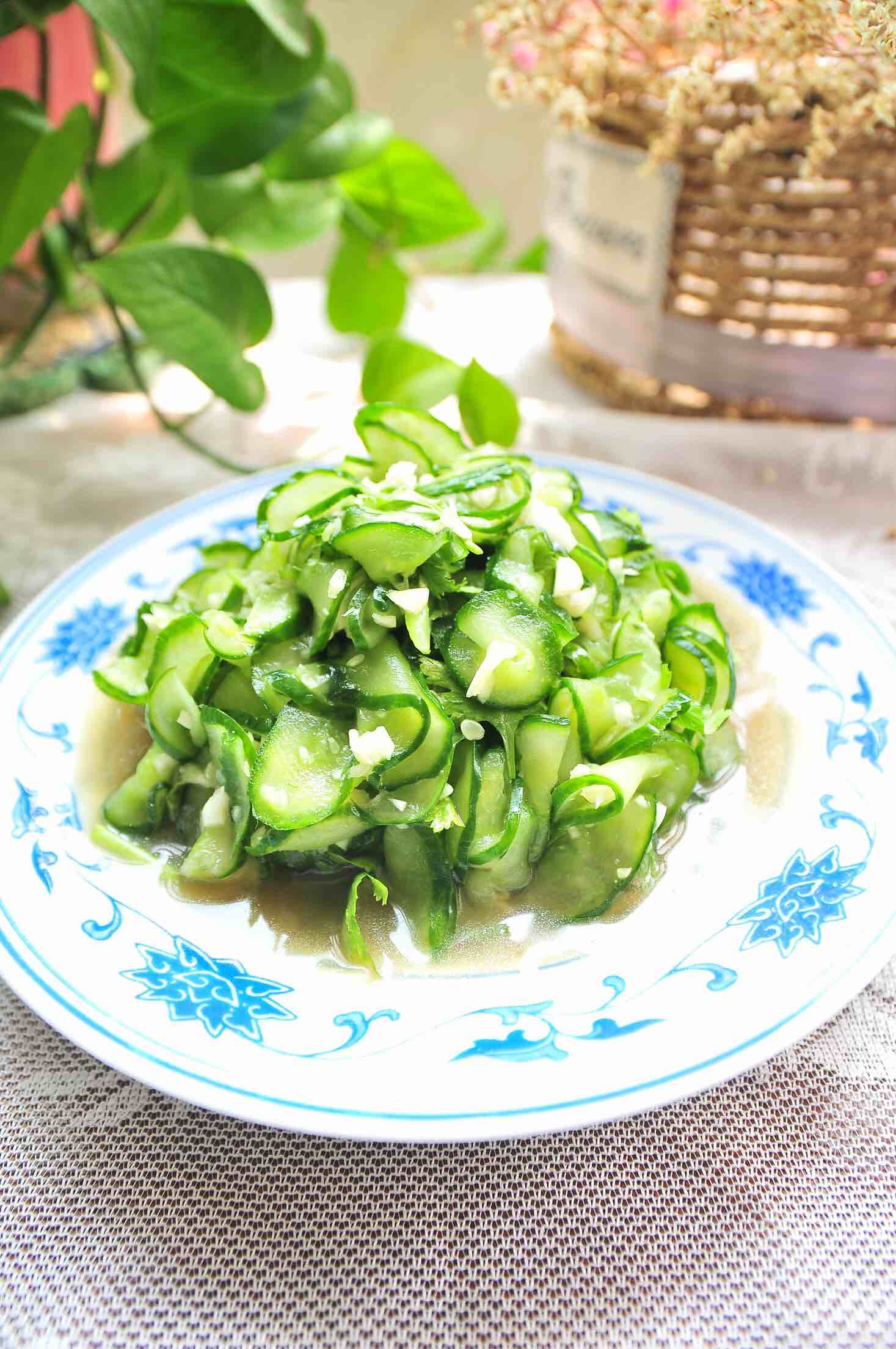 涼拌黃瓜的做法-酸甜味拌菜譜