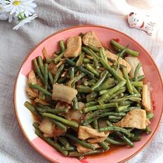 簡易又美味的家常菜,豇豆炒肉的做法,看一眼就會的作法-家常味燒菜譜