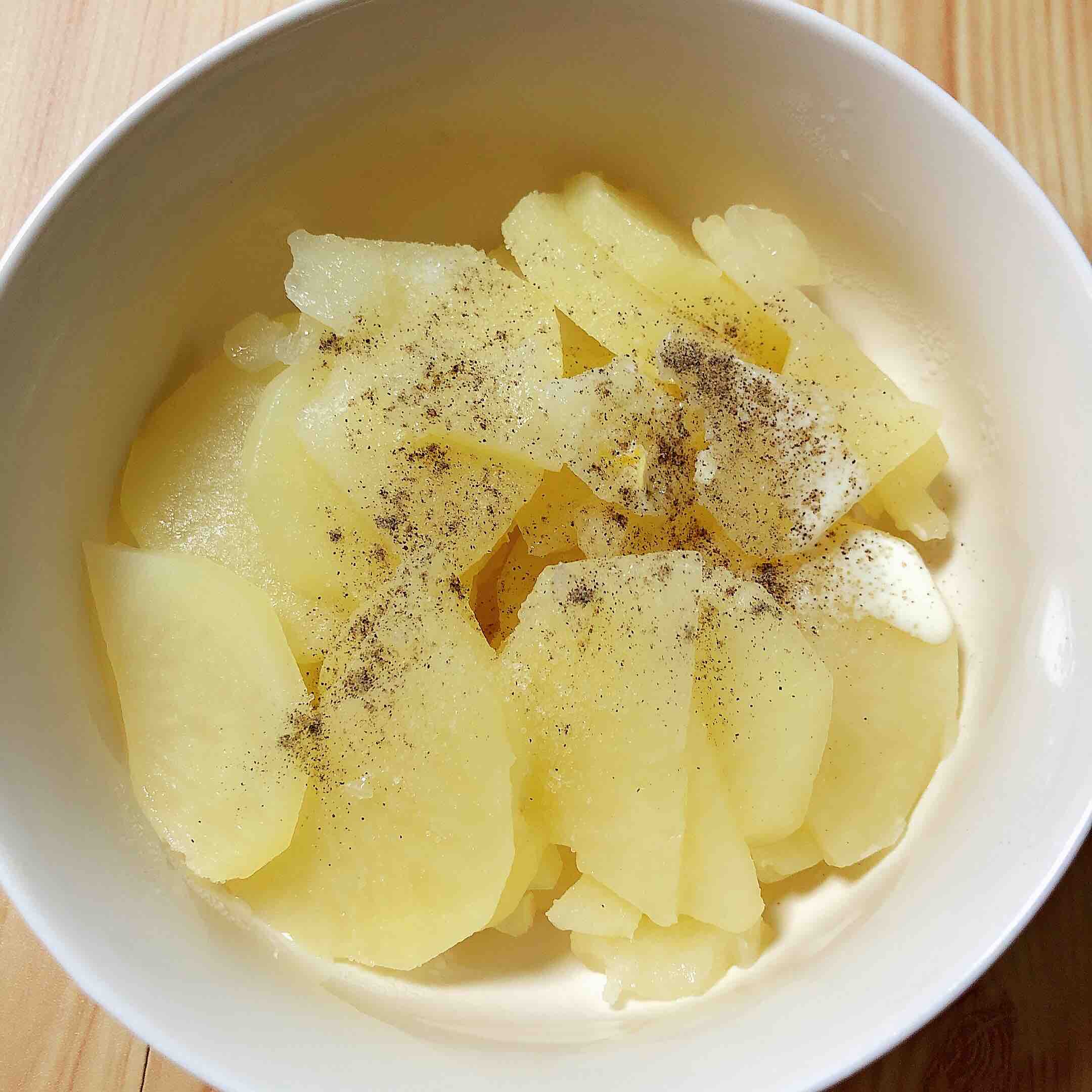 芝士焗玉米土豆泥的做法-黑椒味烤菜譜