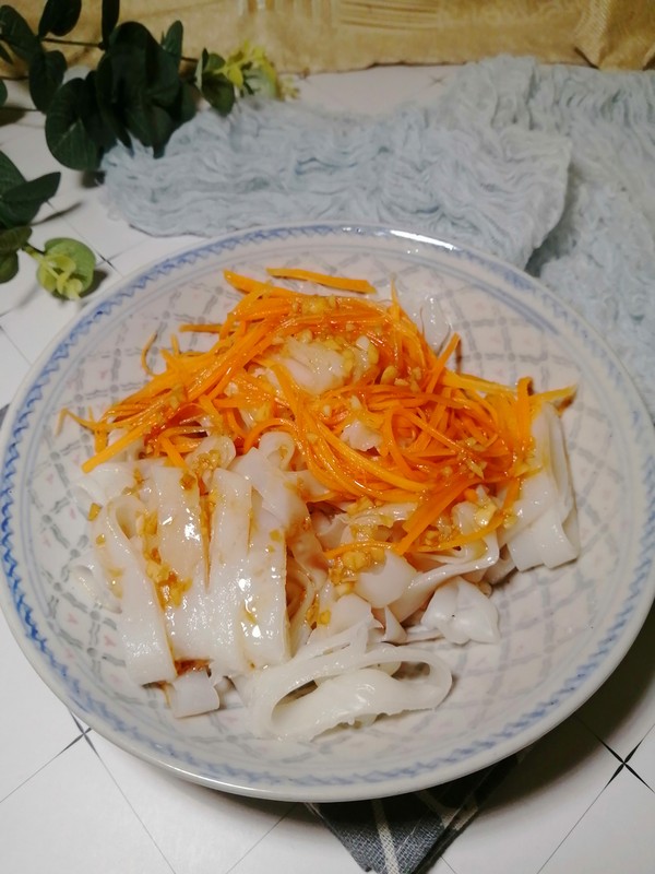 簡簡單單也不失美味~~簡易版涼皮的做法-家常味蒸菜譜