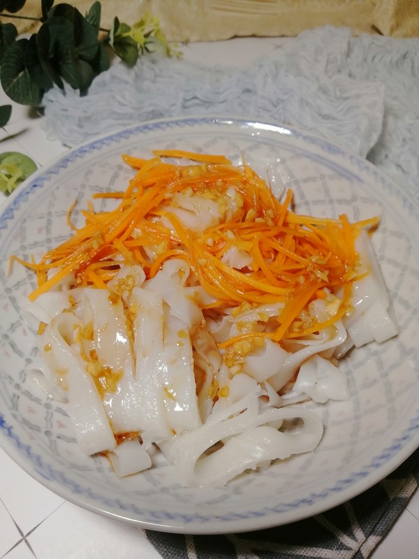 簡簡單單也不失美味~~簡易版涼皮的做法-家常味蒸菜譜