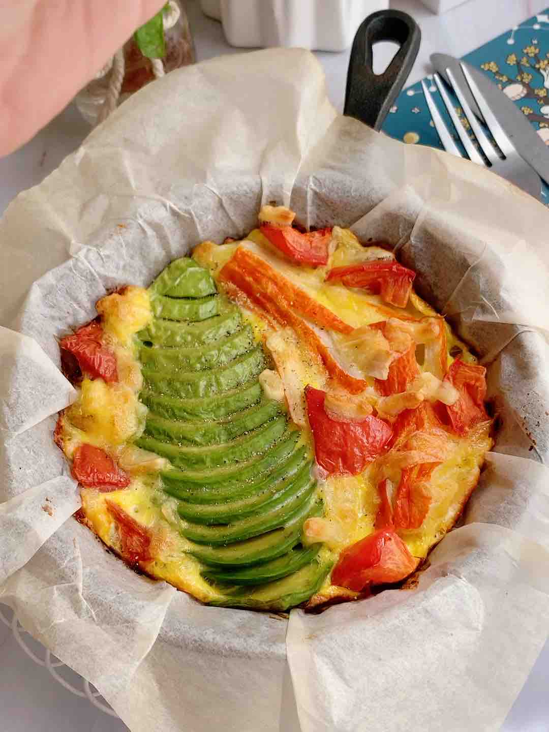 法式牛油果烘蛋的做法-咸鮮味烤菜譜