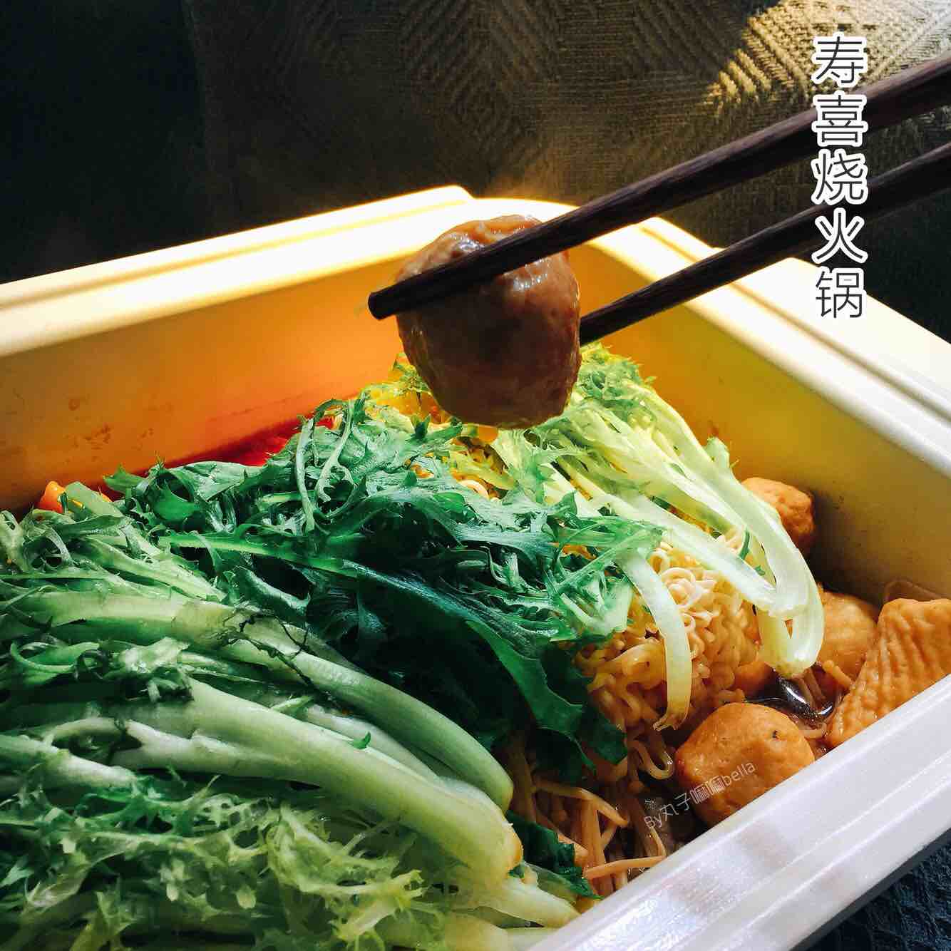 入秋冬第一鍋火鍋～～壽喜燒火鍋的做法-家常味煮菜譜