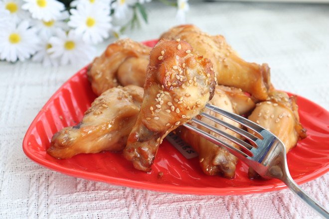 照燒雞翅根的做法-家常味烘焙菜譜