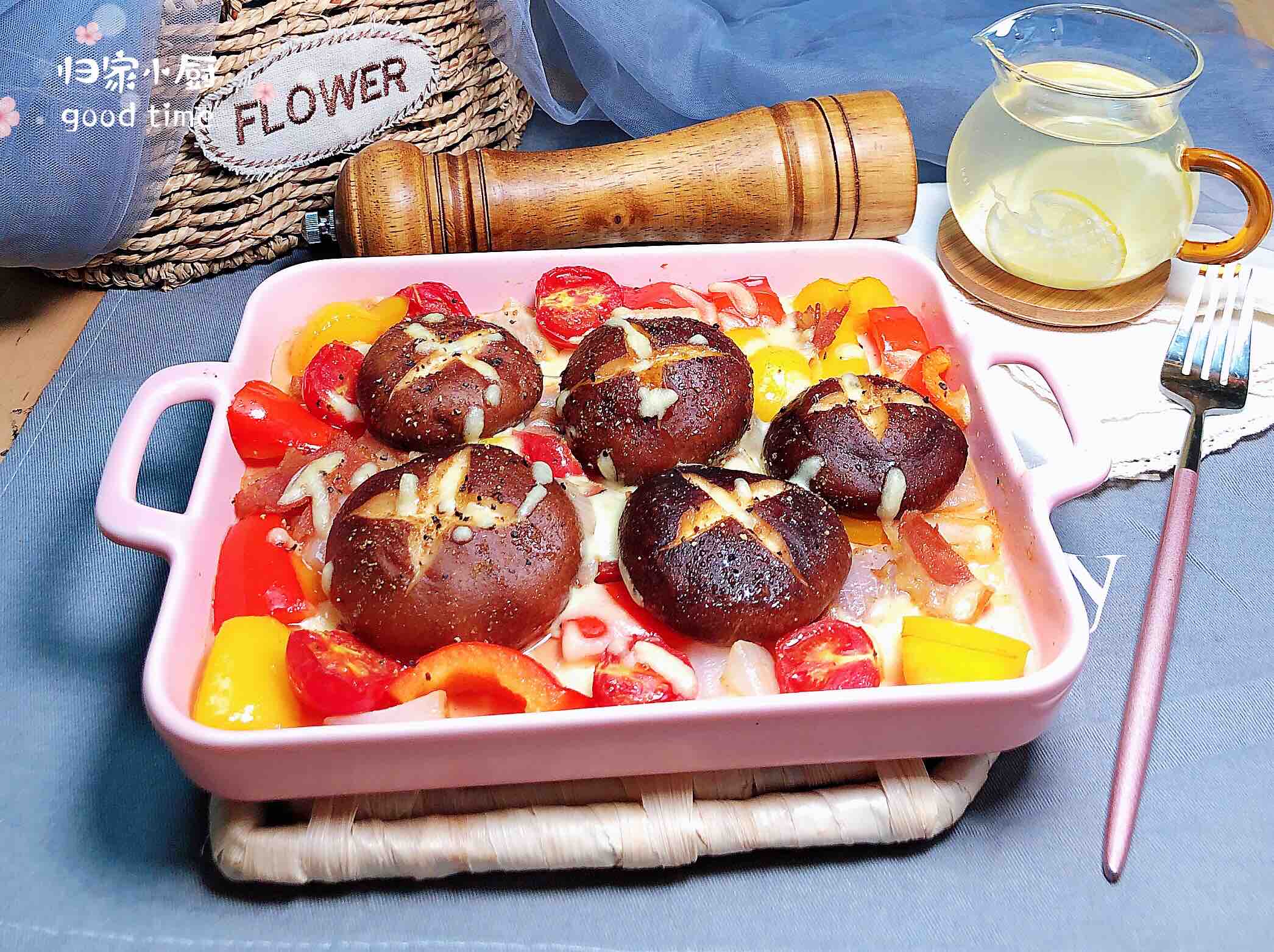 孜然烤香菇的做法-其它口味烤菜譜