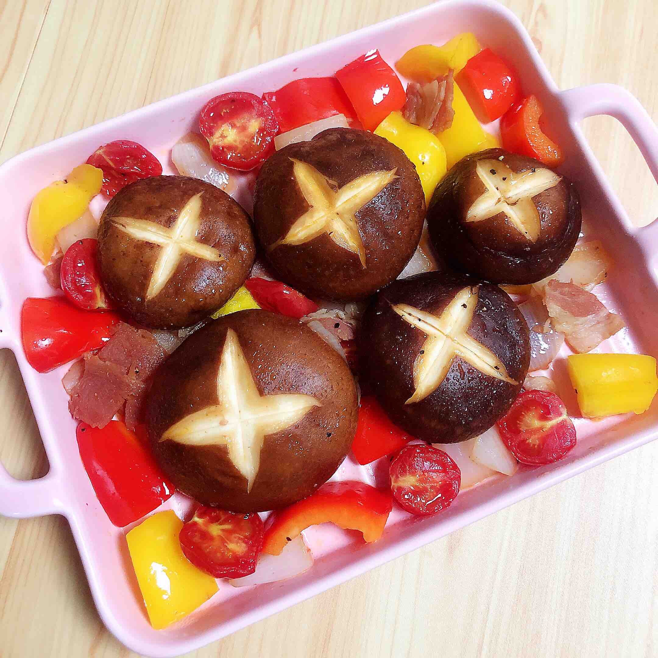 孜然烤香菇的做法-其它口味烤菜譜