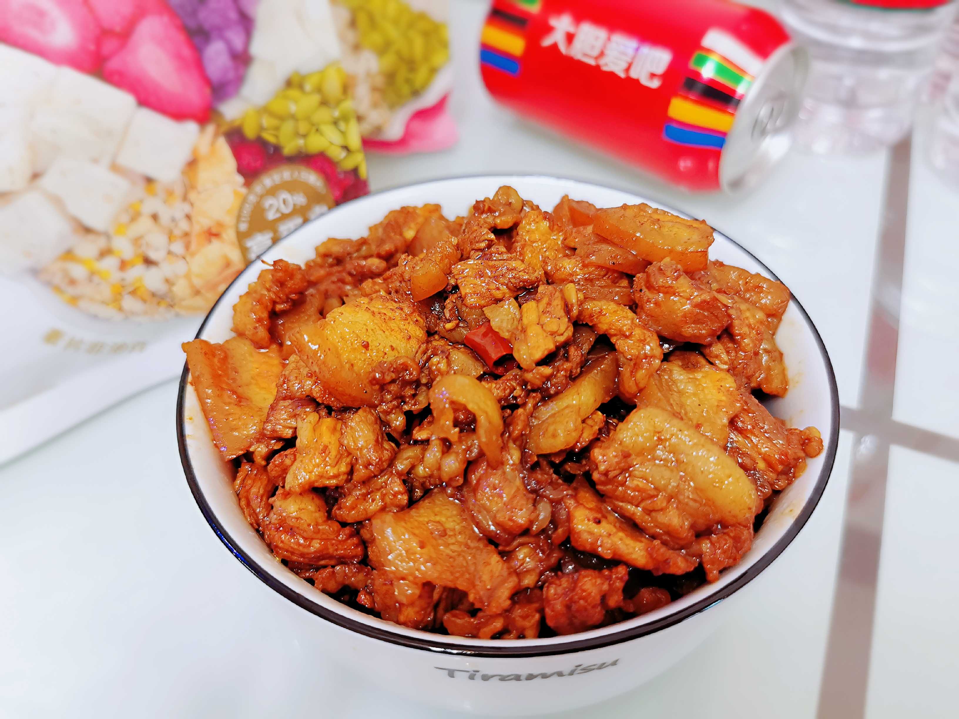 西府地方特色：肉臊子，十一不回家，自制家鄉(xiāng)的味道的做法-家常味炒菜譜