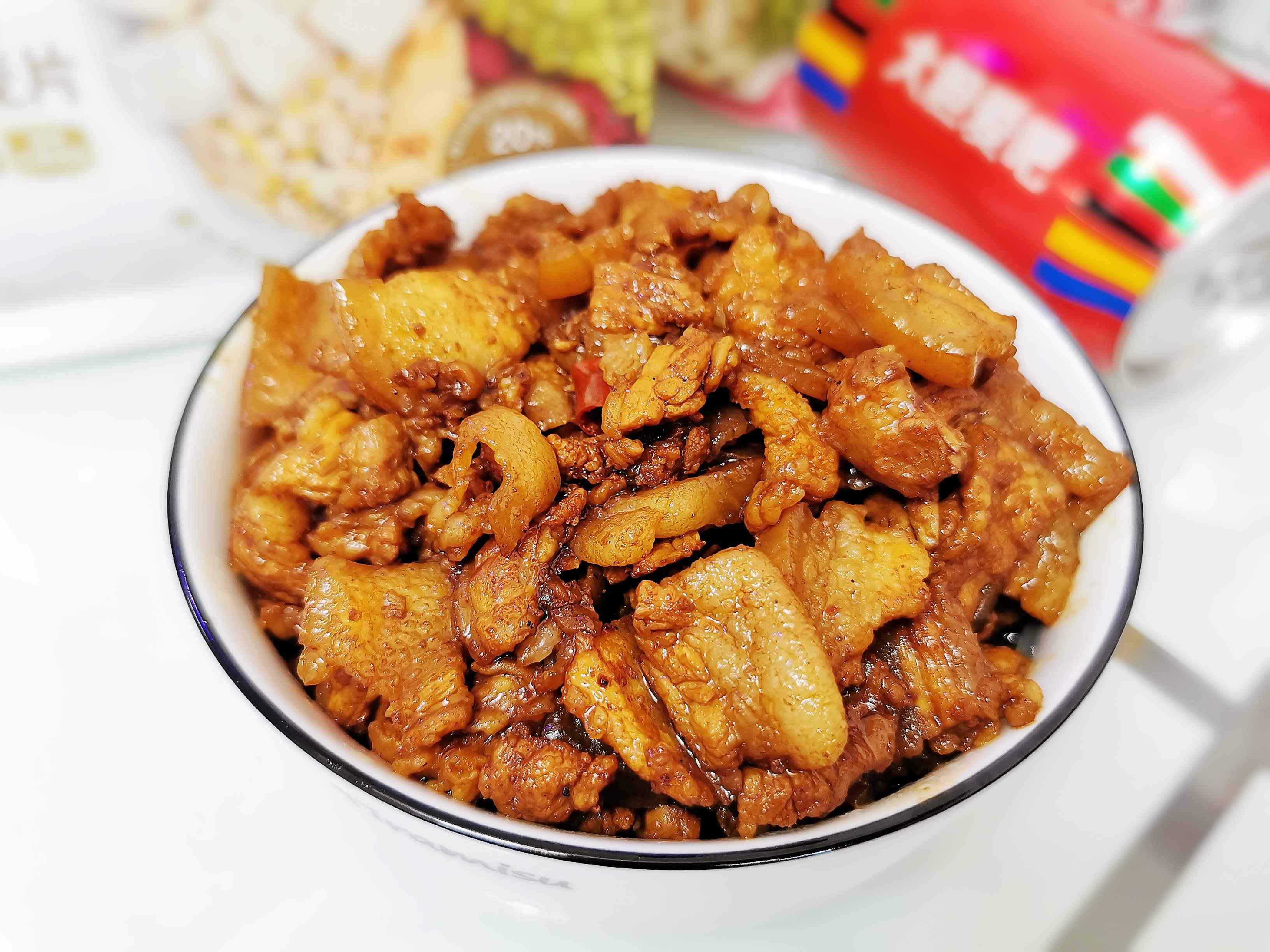 西府地方特色：肉臊子，十一不回家，自制家鄉(xiāng)的味道的做法-家常味炒菜譜