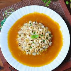 中秋節(jié)大餐——金瓜山藥扣的作法-甜味蒸食譜