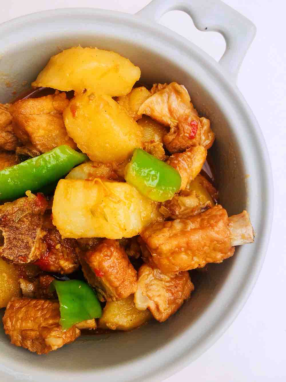 土豆比肉好吃系列土豆排骨的做法-咸鮮味炒菜譜