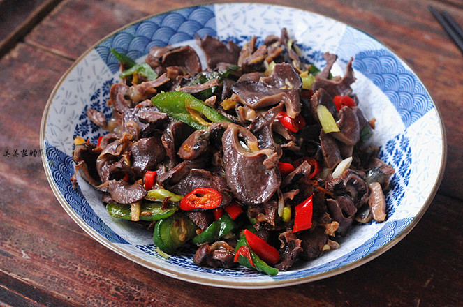 開胃雞腎的做法-香辣味炒菜譜