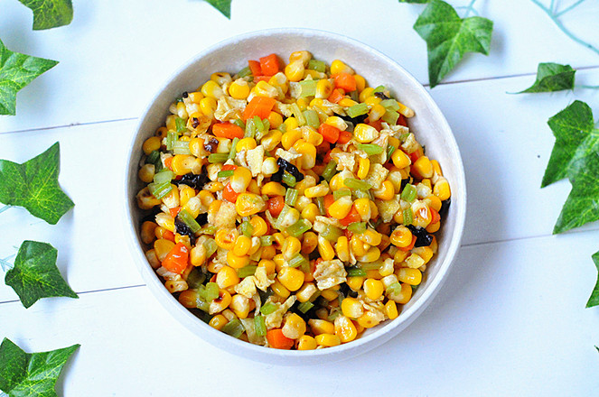 炒玉米粒的做法-家常味炒菜譜