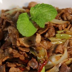 蔥爆羊肉，秋季滋補佳品的做法-家常味炒菜譜