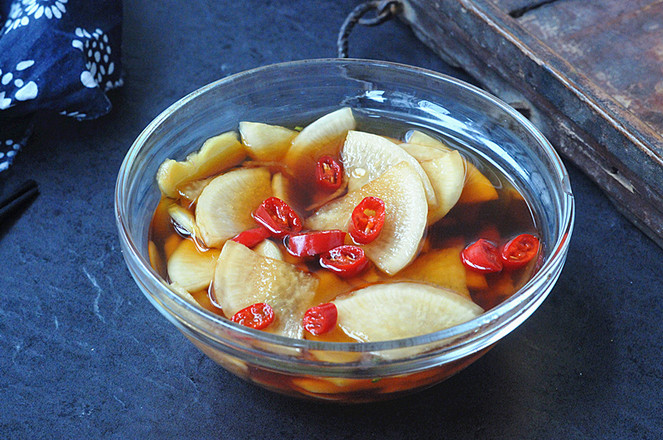 爽口脆蘿卜的做法-酸甜味泡菜譜