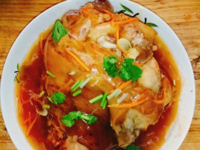 東坡肘子的做法-家常味蒸菜譜