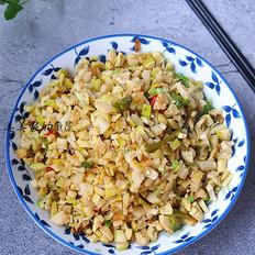 青椒炒春筍末的作法-家常味炒菜譜