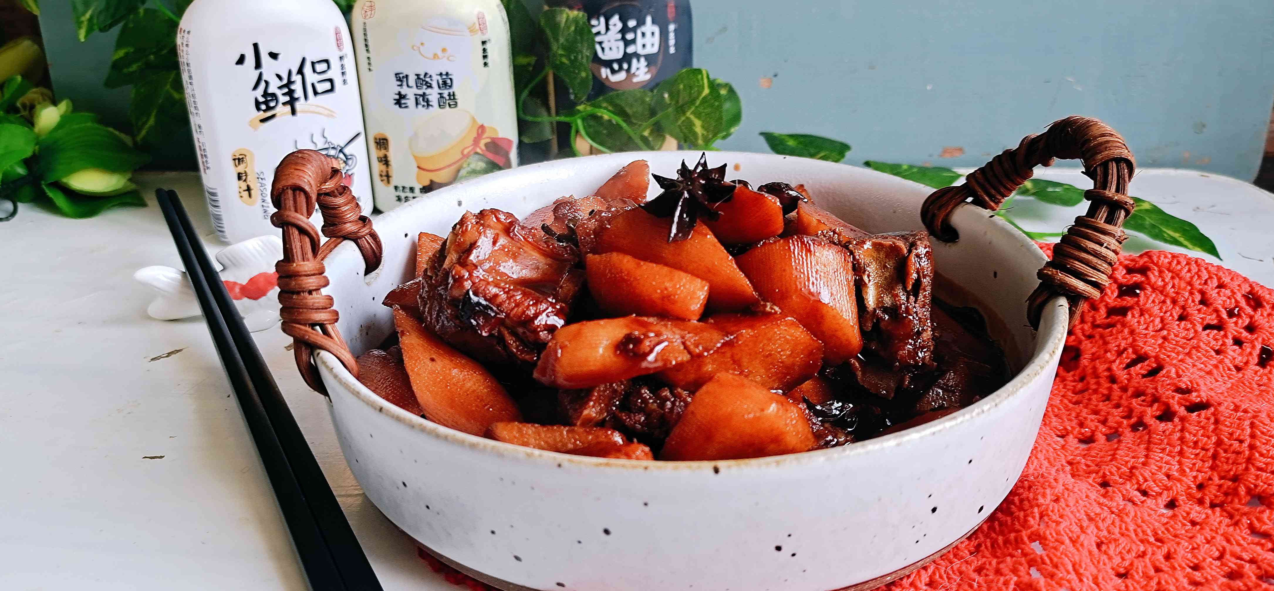 秋冬滋補(bǔ)養(yǎng)生…紅燒排骨山藥的做法-咸鮮味燒菜譜