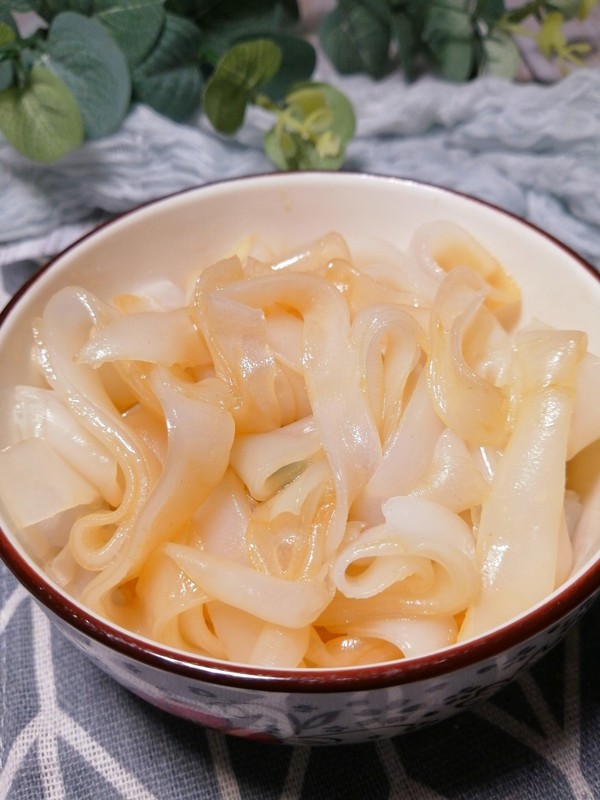 簡簡單單也不失美味~~簡易版涼皮的做法-家常味蒸菜譜