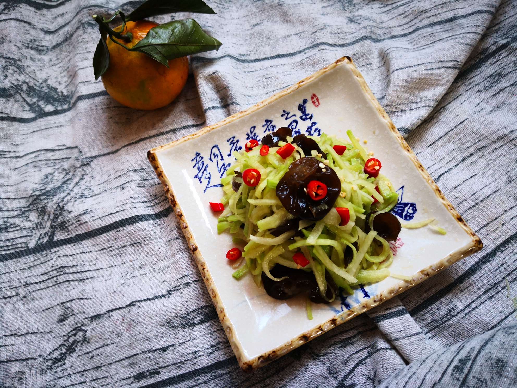 涼拌水果蘿卜的做法-酸甜味拌菜譜