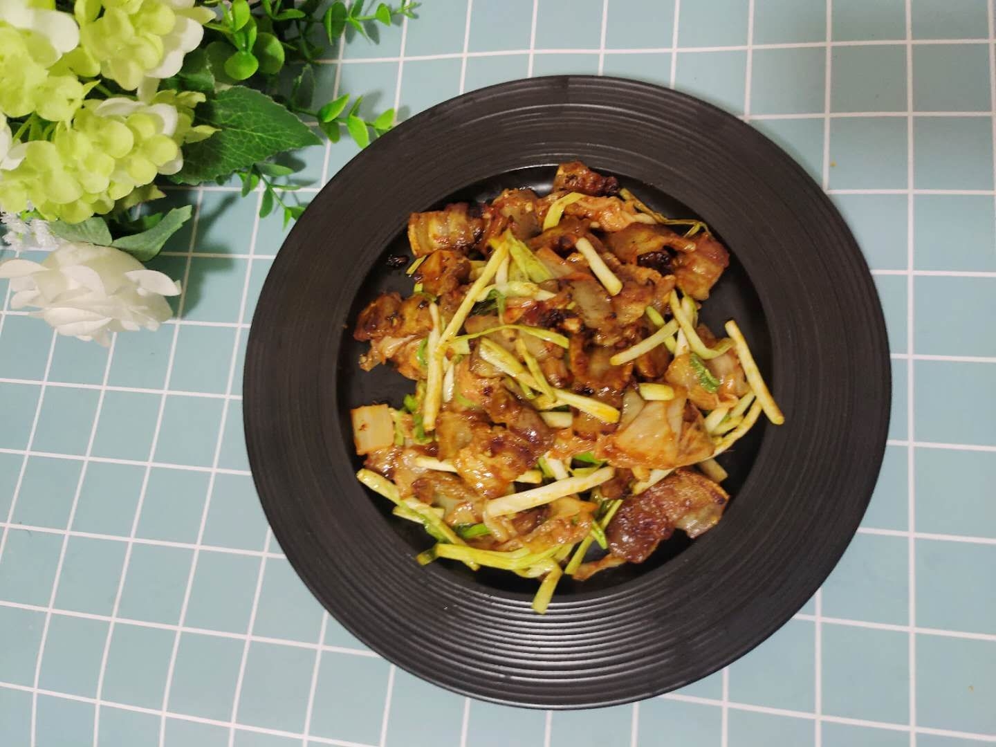 喜歡韓料一定要試的辣白菜五花肉的做法-家常味煎菜譜