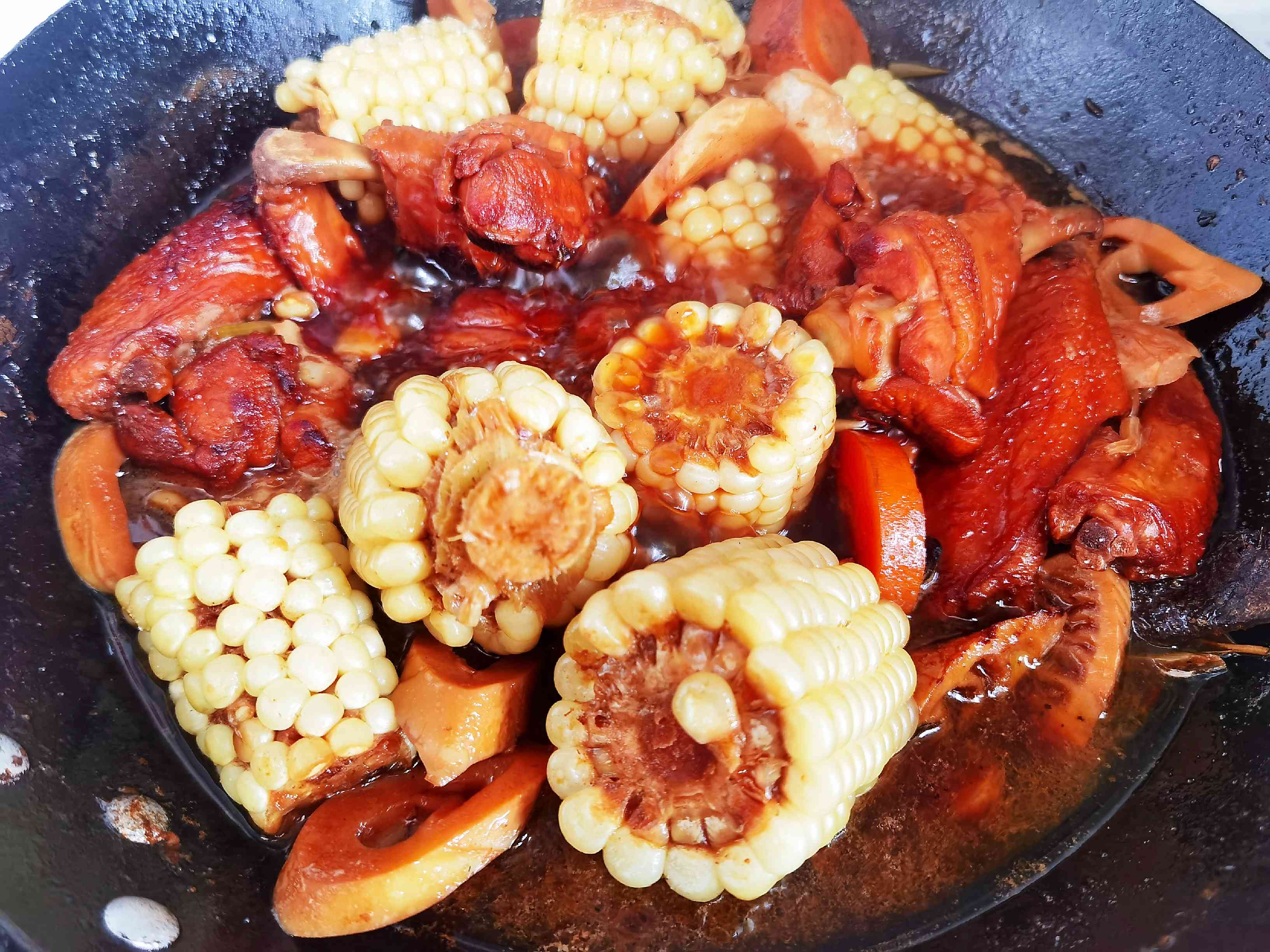 農家田園燉雞翅的做法-家常味燉菜譜