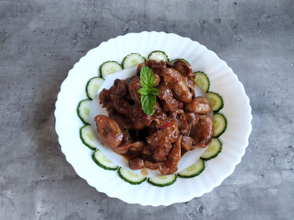 麻辣雞胗的做法-麻辣味煮菜譜