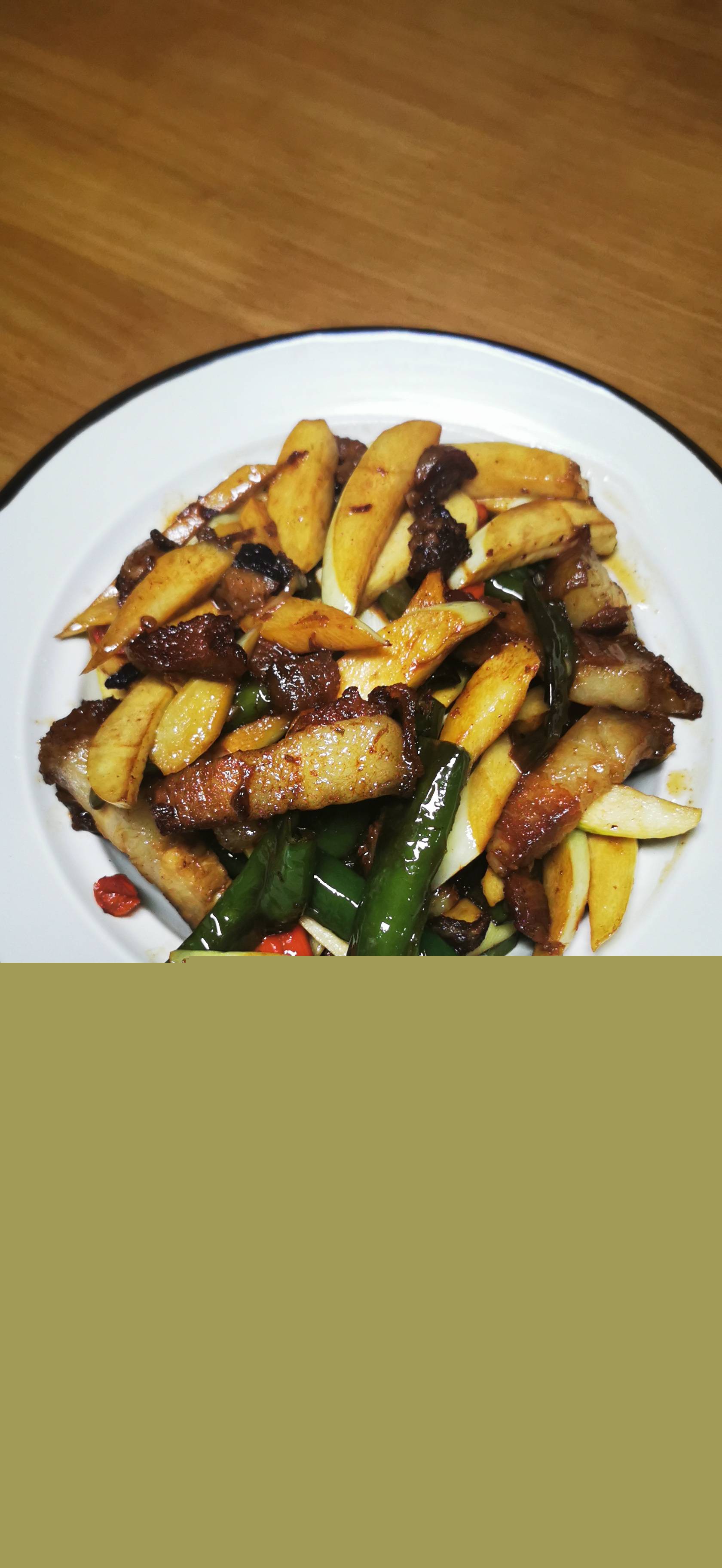 餃白炒肉的做法-香辣味炒菜譜