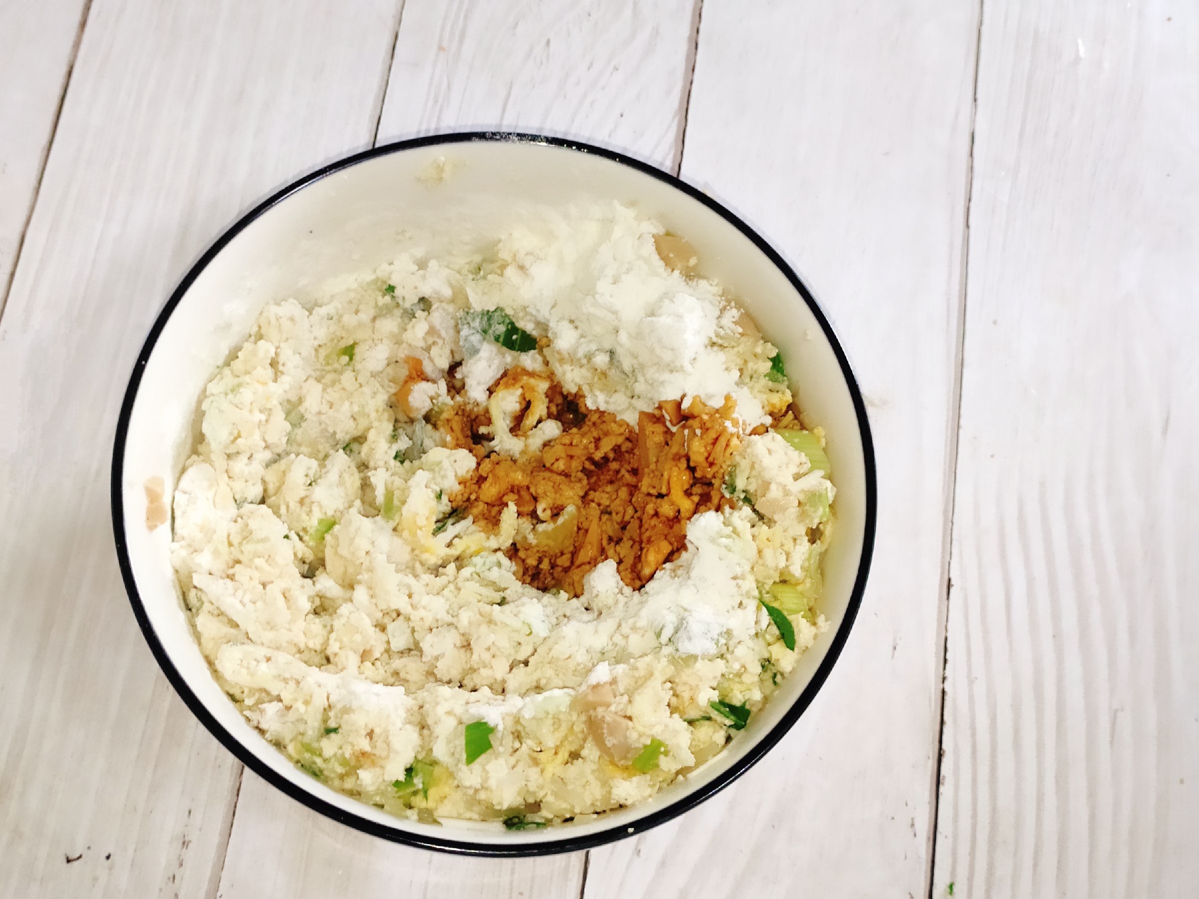 沙拉豆腐丸子的做法-甜味炸菜譜