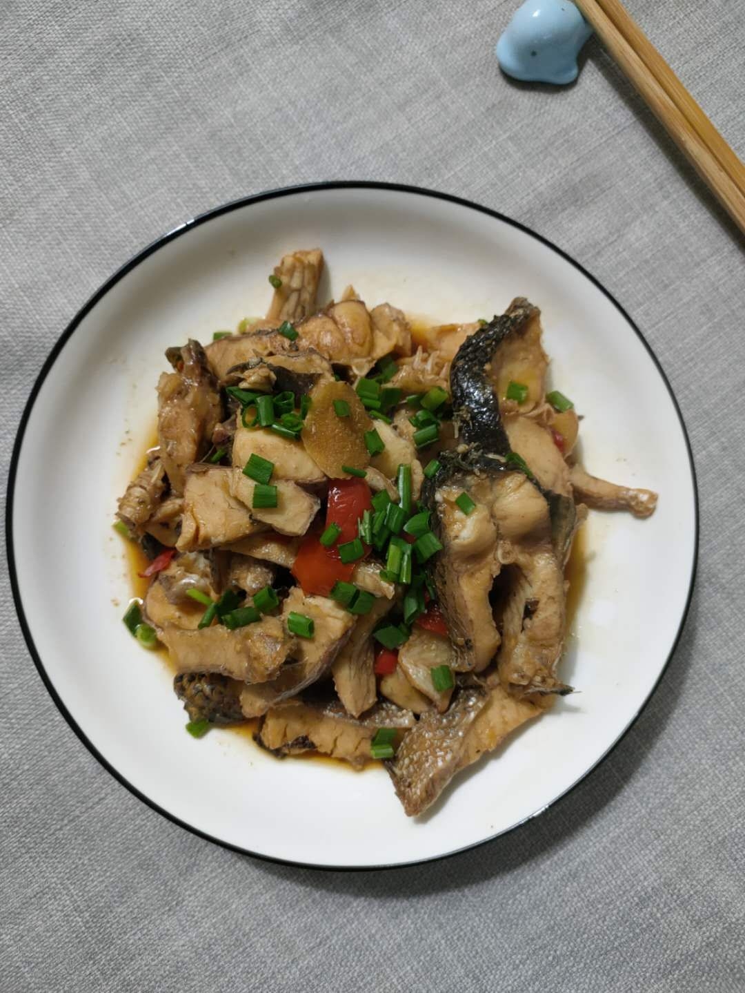 紅燒黑魚(yú)的做法-家常味燒菜譜