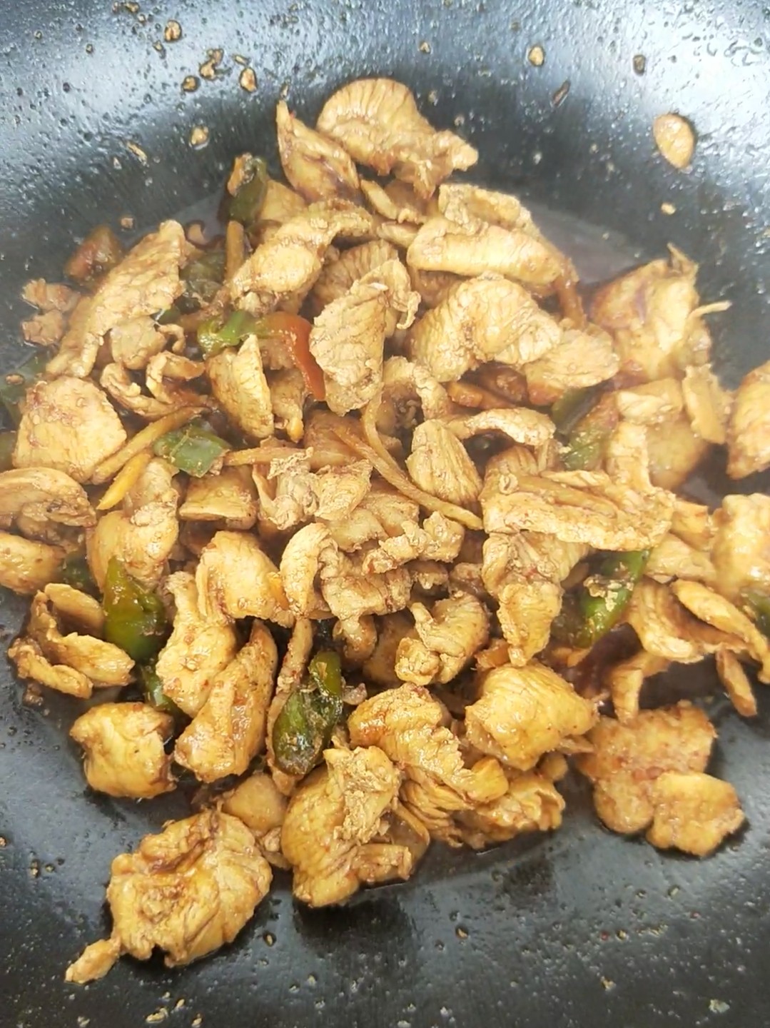 紅燒雞胸肉片的做法-家常味燒菜譜