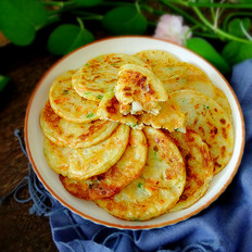 山藥雞蛋餅的做法-咸鮮味烙菜譜