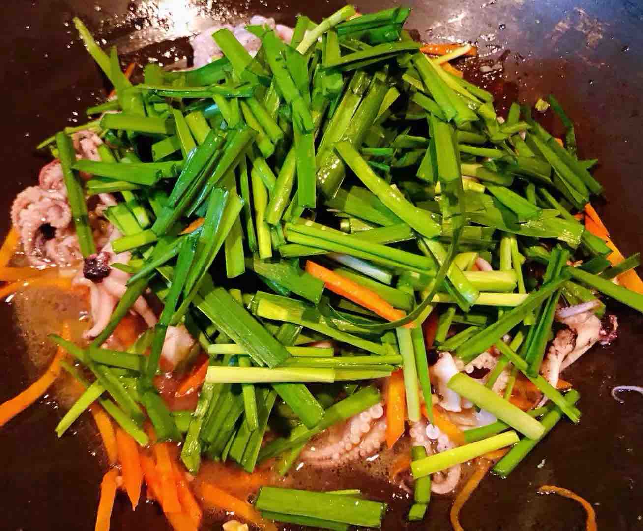 爆炒章魚的做法-家常味炒菜譜