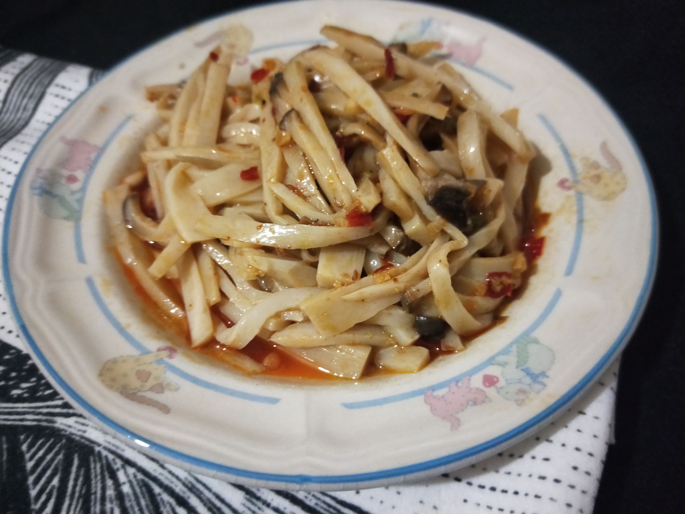 涼拌杏鮑菇的做法-家常味拌菜譜